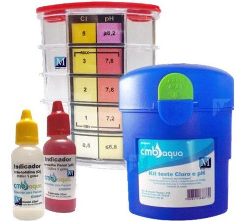 Test Kit Medidor De Cloro Y Ph Agua Pileta Piscina - Sibrape