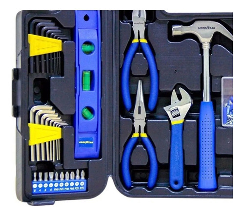 Juego Caja De Herramientas Goodyear 129 Piezas Set Local - Imagen 3