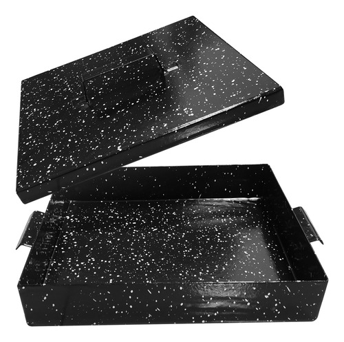 Plancha Bifera Cerrada Lomitera Enlozada Tapa /a&z Negro Negro