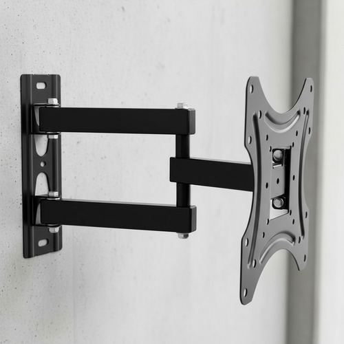 Soporte Pared Tv / Monitor 14 A 42 Movil Reforzado 50kg Negro