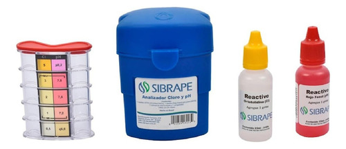 Test Kit Medidor De Cloro Y Ph Agua Pileta Piscina - Sibrape - Imagen 5
