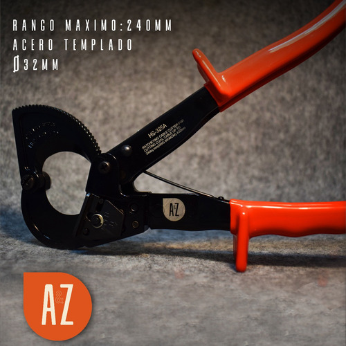 Tijera Alicate Corta Cable A Criquet Hasta 240mm Hs-325a Lk - Imagen 3