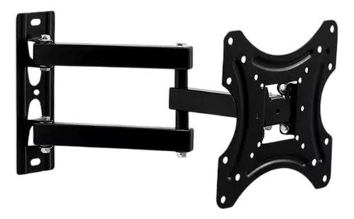 Soporte Pared Tv / Monitor 14  A 42  Movil Reforzado 50kg Negro