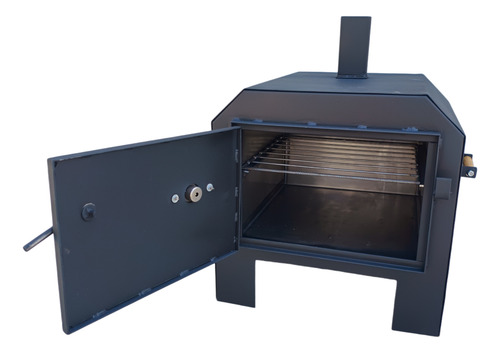 Horno Chapa Calor Envolvente Leña Carbon Exterior Chileno - Imagen 4