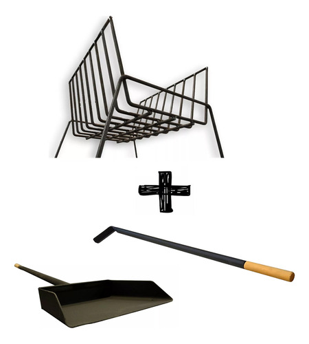 Kit Brasero + Pala Y Atizador A&z