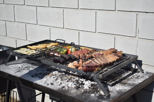 Parrilla Desarmable Modulos Desmontables Flotantes 100x60 Gris Oscuro - Imagen 3