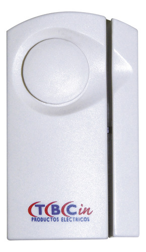 Sensor Alarma Ventana Puerta Magnetico Inalambrico Pilas Color Blanco