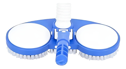 Limpia Barre Fondo Cepillo Aspirador Pileta Piscina Sibrape Azul