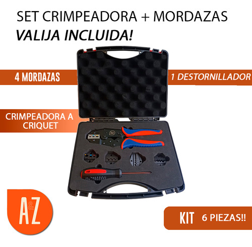 Herramienta Criquet P/terminales Preaislados Con Valija - Imagen 2