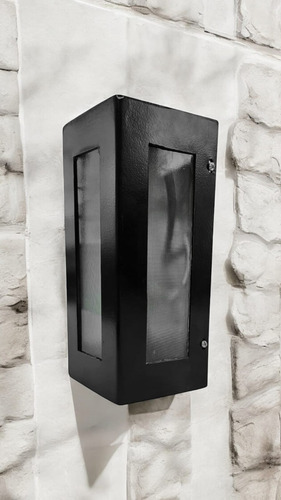Aplique Pared Exterior Tridireccional Rectangular Negro E27 Negro - Imagen 7