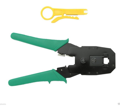 Pinza Crimpeadora Cables Red Rj45 Rj11rj9 Pelacables 6p8p4p - Imagen 3