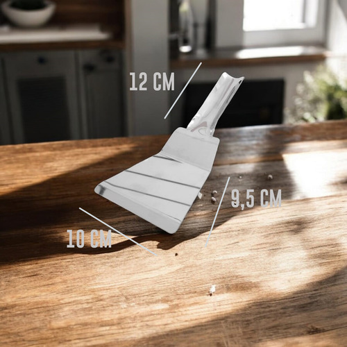 Combo Plancha Bifera Lomitero Hierro 2 Hornallas + Accesorio - Imagen 6