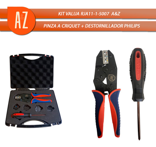 Herramienta Criquet P/terminales Preaislados Con Valija - Imagen 4