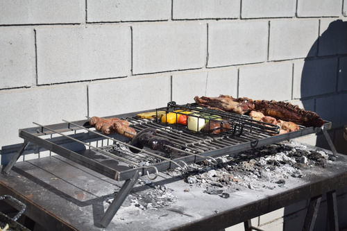 Parrilla Desarmable Modulos Desmontables Flotantes 100x60 Gris Oscuro - Imagen 4