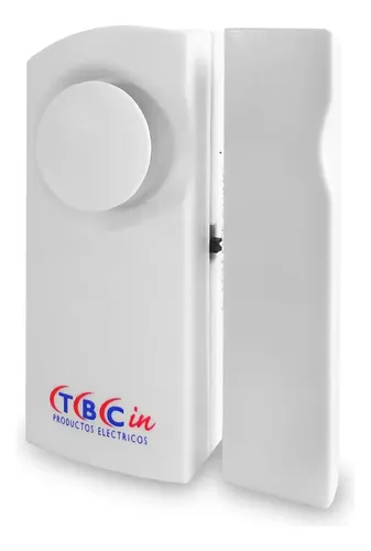 Sensor Alarma Ventana Puerta Magnetico Inalambrico Pilas Color Blanco - Imagen 2